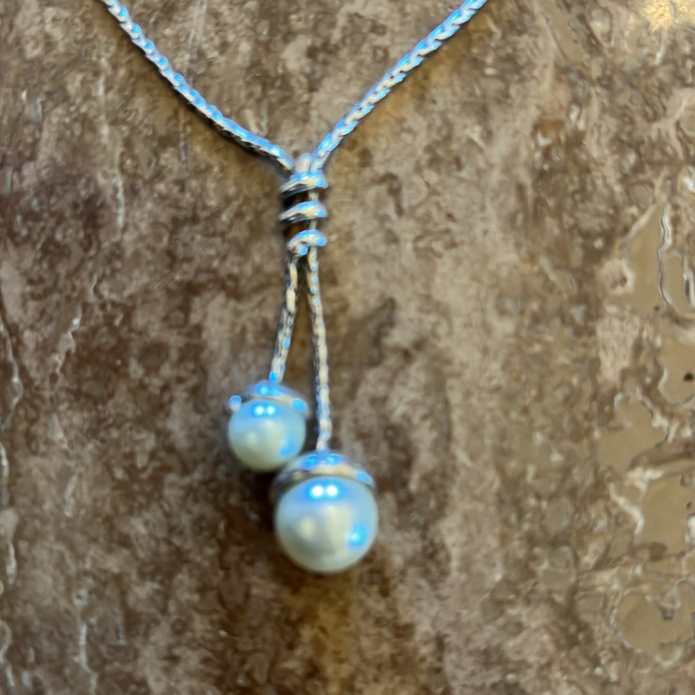 Brighton pear drop necklace